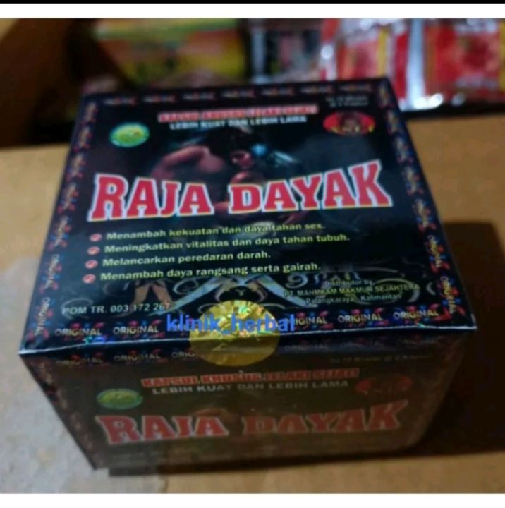 Kapsul Raja Dayak Pria Tahan Lama Lazada Indonesia