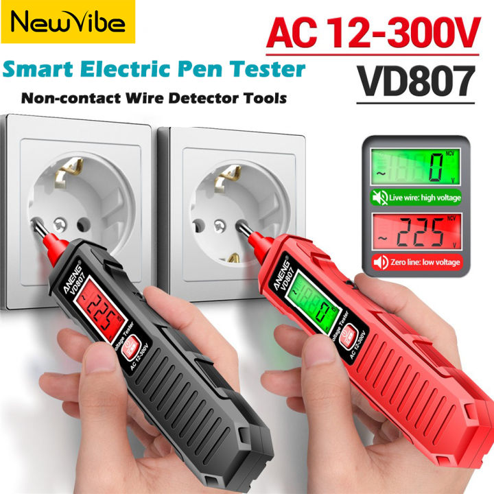 NewVibeANENG VD807 Non Contact Voltage Tester AC12 300V Intelligent