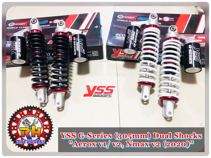 Yss G Series For Aerox V V And Nmax V Mm Dual Rear Shocks