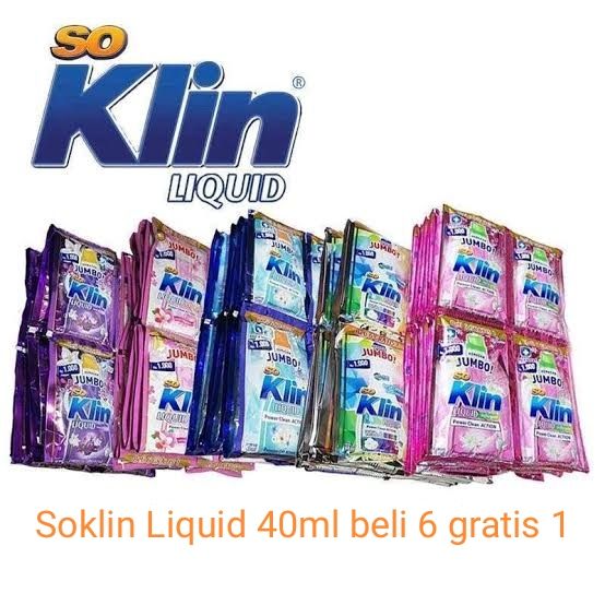 Soklin Liquid Jumbo Ml Detergen Cair Soklin Detergen Cair Promo