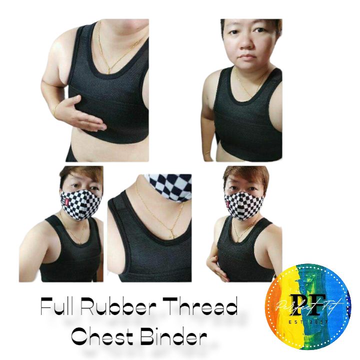 For Chest Binder Full Rubber Breathable Breast Binder For Lesbian