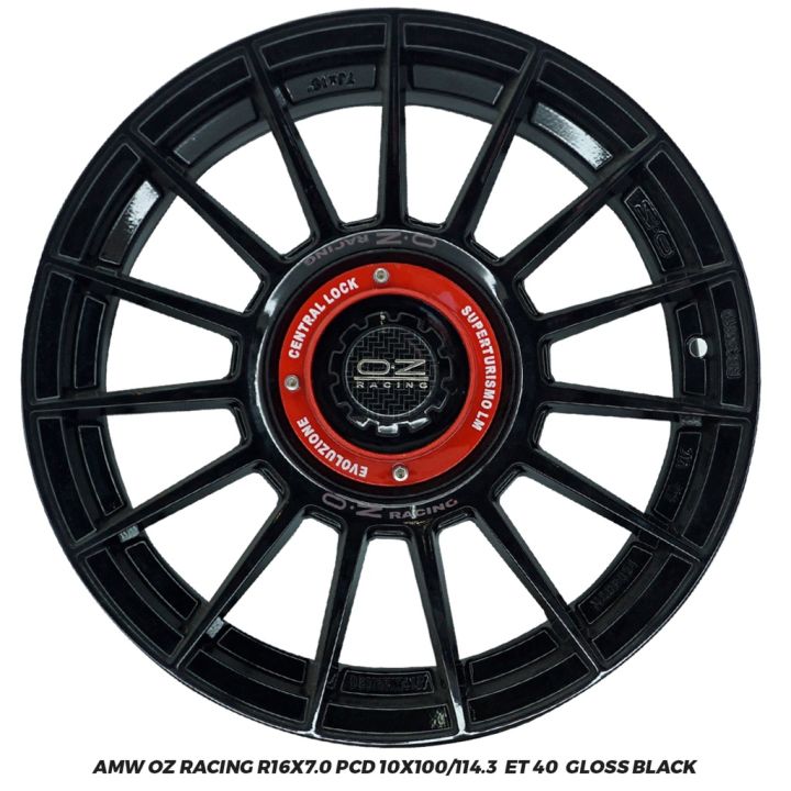 Velg Mobil Amw Oz Racing Ring X Pcd X Et Gloss Black