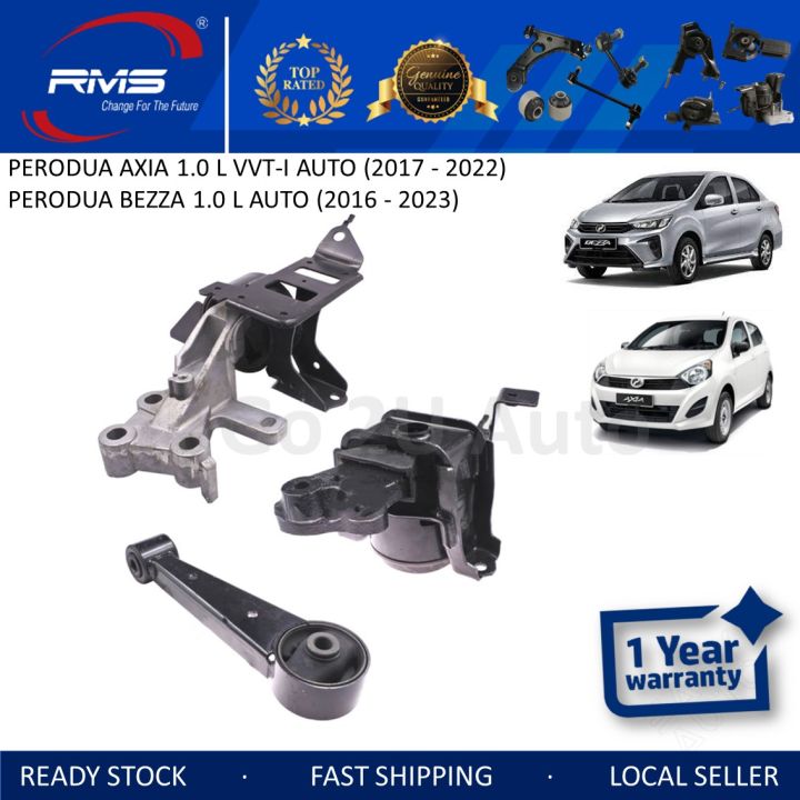 Rims Brand Engine Mounting Set Pcs Perodua Axia Vvti Auto