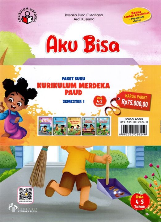 Paket Buku Kurikulum Merdeka Paud Usia Tahun Semester Lazada