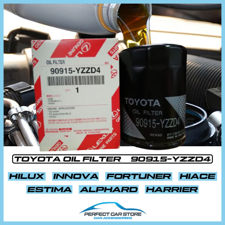 Original Toyota Oil Filter Yzzd Hilux Innova Fortuner