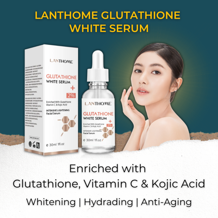 Np P Lanthome Glutathione White Serum Enriched With Vitamin C