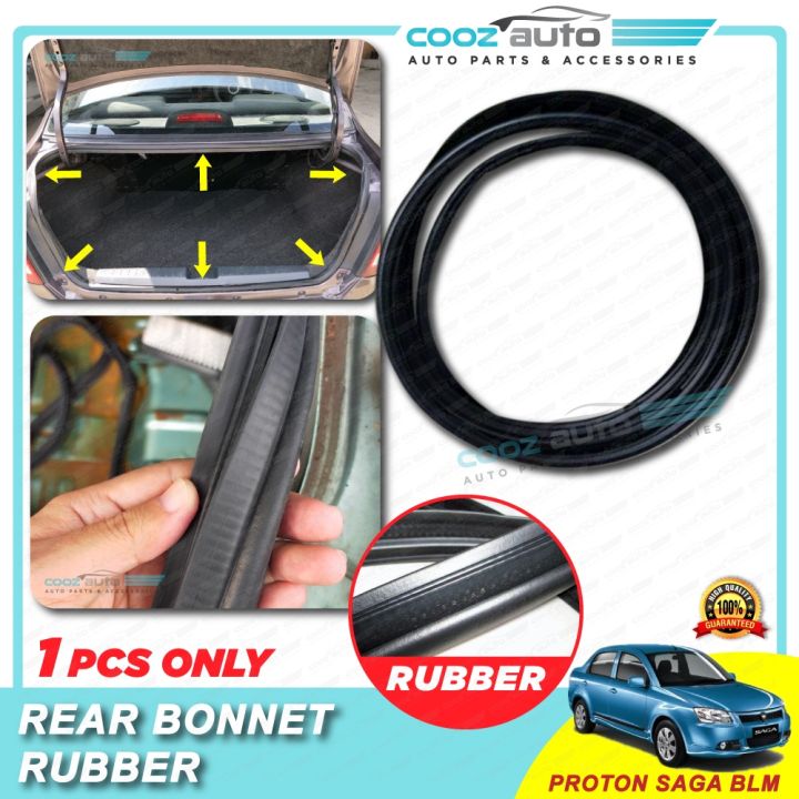 Proton Saga Blm Fl Flx Rear Bonnet Rubber Weatherstrip Trunk Lid Boot