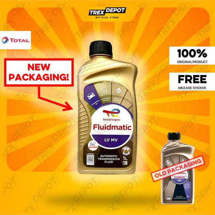 Total Fluidmatic MV LV Automatic Transmission Fluid 1L Lazada