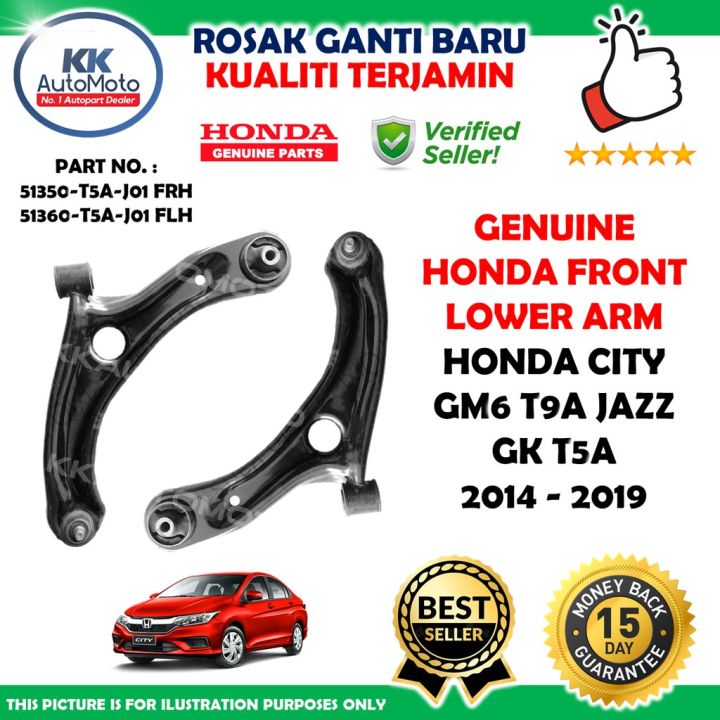 Honda City GM6 T9A Jazz GK T5A 2014 2019 Original Genuine Honda Front