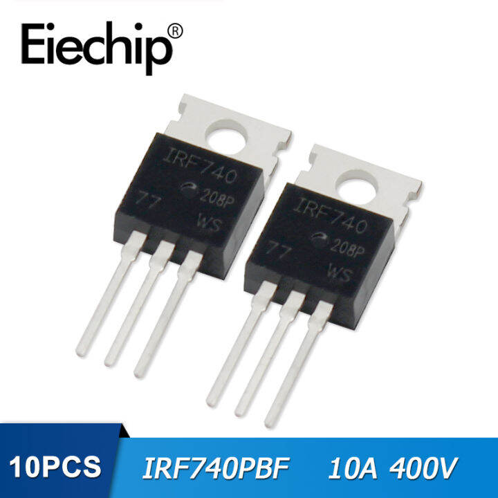 10PCS IRF740PBF IRF740 MOSFET Transistor 10A 400V TO 220 Lazada PH