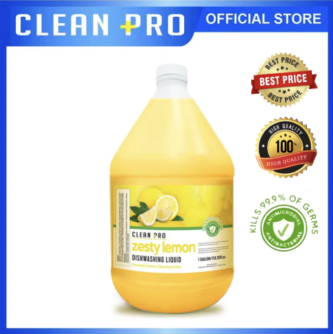 Clean Pro Dishwashing Liquid Lemon Scent Gallon Lazada Ph