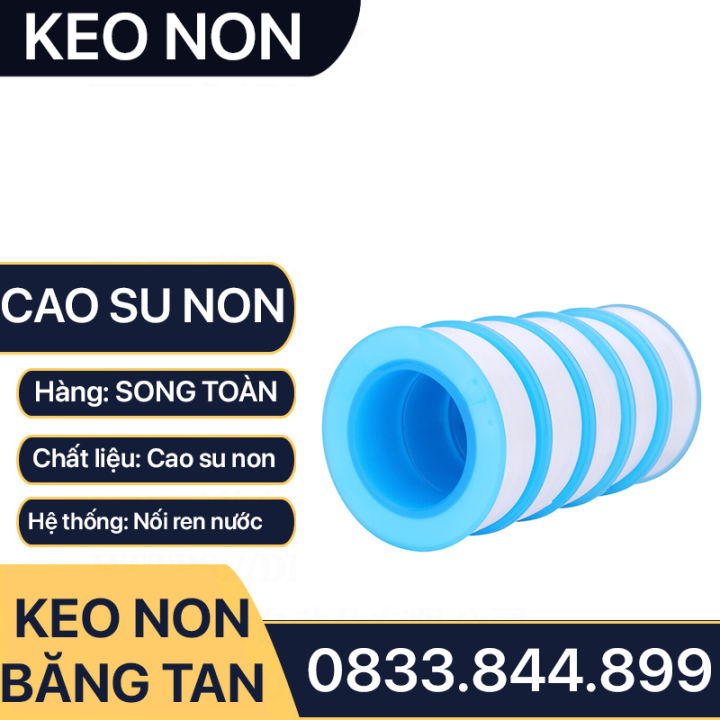 MEGA TẾT Keo Non Nối Ren Cuộn Cao Su Non Quấn Chèn Ren Chống Rò Rỉ