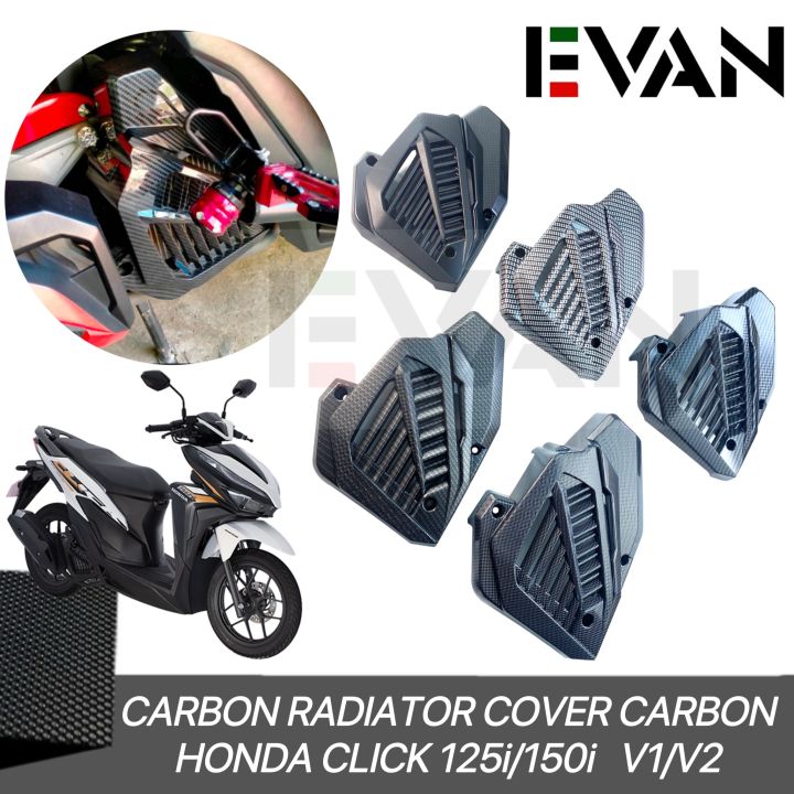 Evan Carbon Game Changer Radiator Cover For Honda Click I I