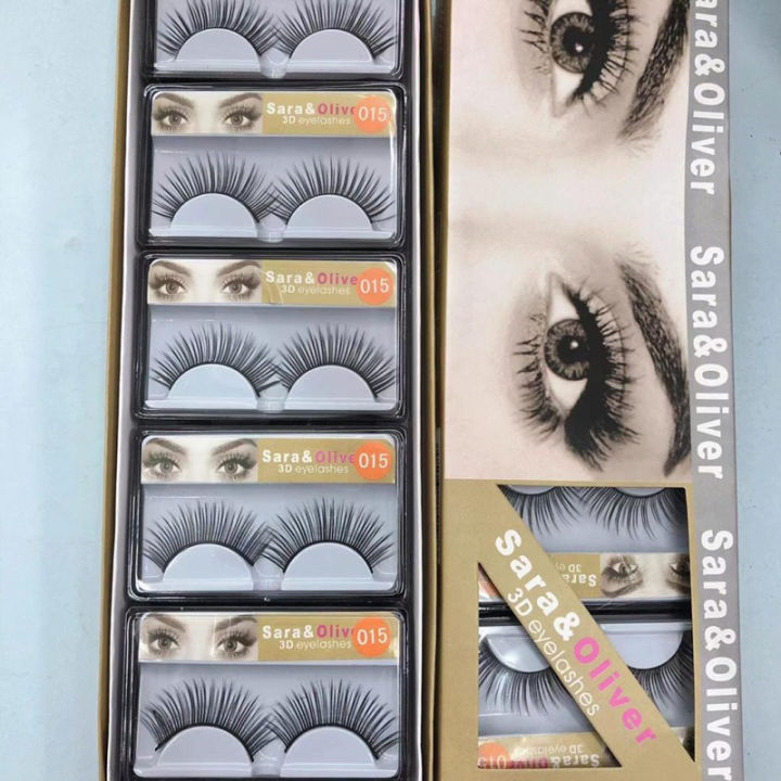 Cod Pair Multipack D Soft Eyelashes Handmade Wispy Fluffy Long