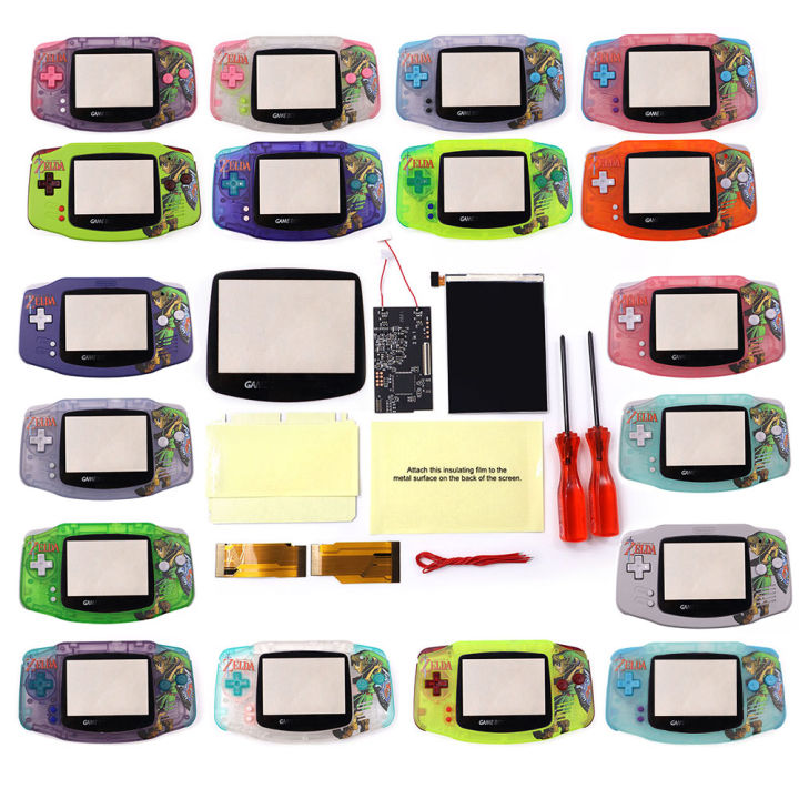 Zelda Gba Ips Housing Shell Color Modes Gba Levels Brightness V