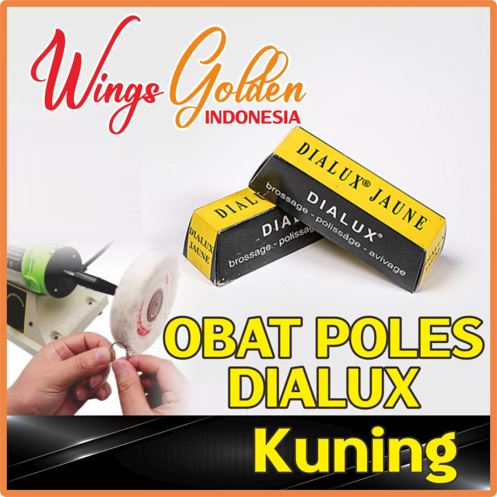 Obat Poles Pembersih Perhiasan Emas Perak Dialux Kuning Lazada Indonesia