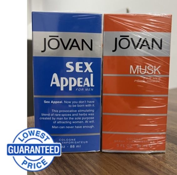 Jovan Musk Sex Appeal For Men 88ml Original Lazada PH