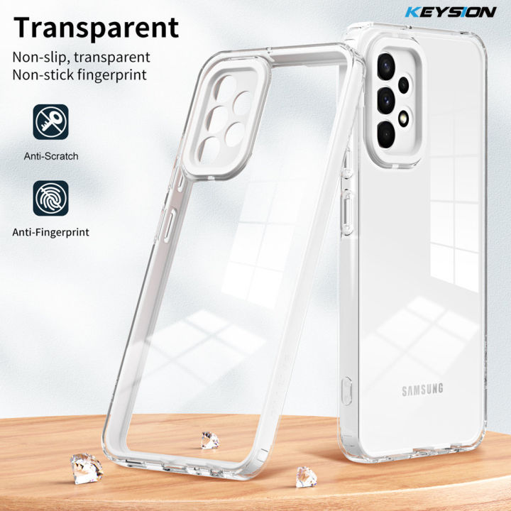 Keysion Shockproof Clear Case For Samsung A A A G A A