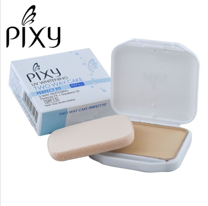 PIXY UV Whitening 2 Way Cake 12 2g REFILL READY STOCK Tropical Beige