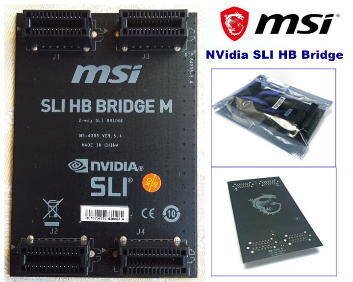 Original Msi Ms Ver Nvidia Sli Hb Bridge M Ways Video Card