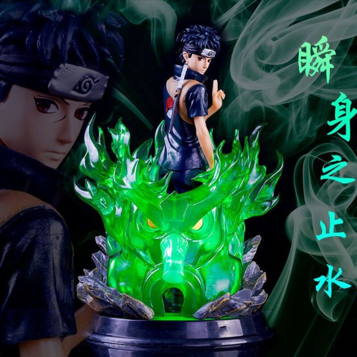 25cm Anime Naruto GK Sharingan Susanoo Uchiha Shisui Manga Statue