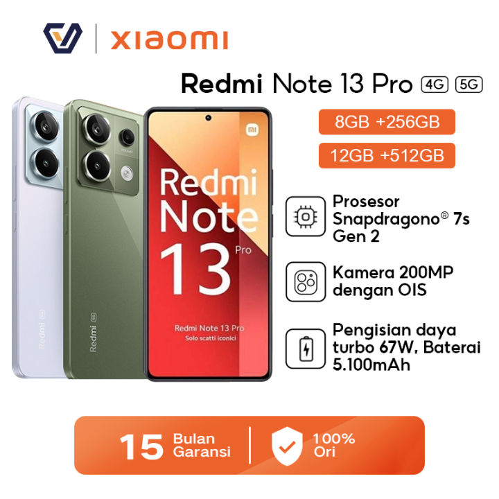 Official Xiaomi Redmi Note 13 Pro 5G 8 256GB 12 512GB Xiaomi Redmi