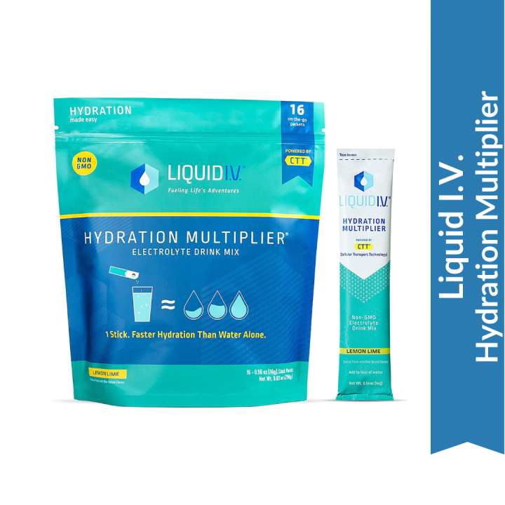 Liquid IV Hydration Multiplier Immune Support Electrolyte Drink Mix