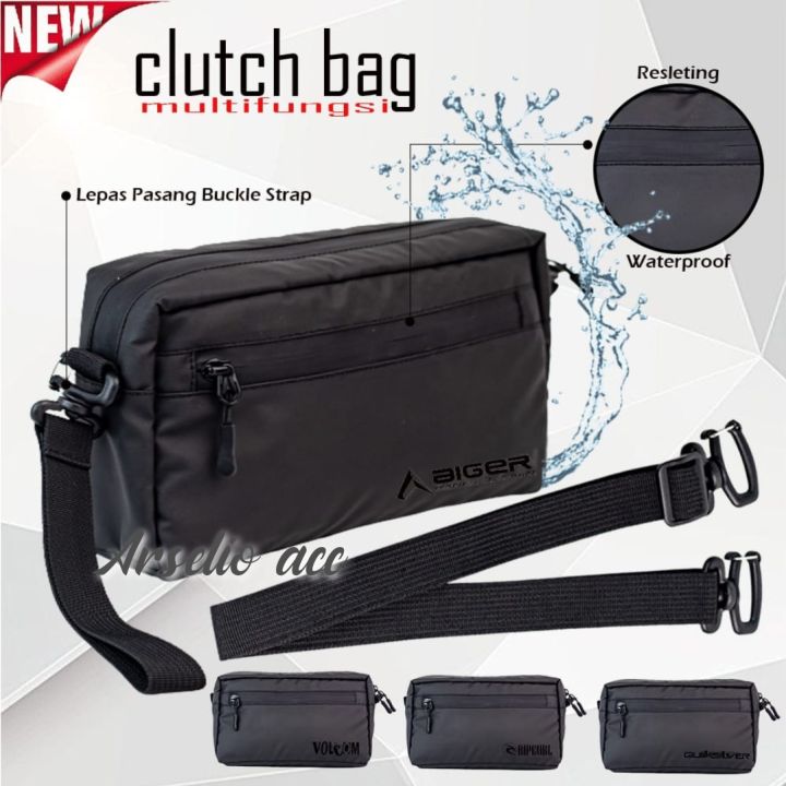 Promo Tas Clutch Bag Pria Dan Wanita Multifungsi Tas Santai Tas