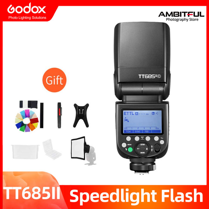 Godox TT685II On Camera Speedlight 2 4G Wirelss X System Flash TTL HSS