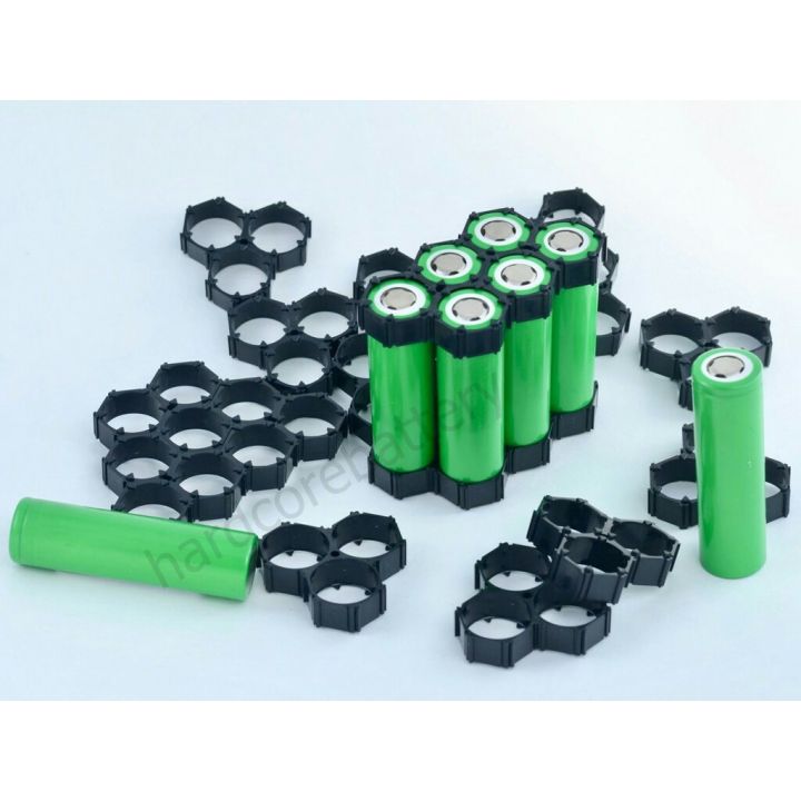 Hexagon 18650 Batteries Battery Cell Plastic Holder Bee Cylindrical 4 6