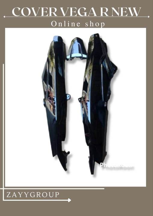 Cover Body Belakang Yamaha Vega R New 2005 Warna Hitam Lazada Indonesia