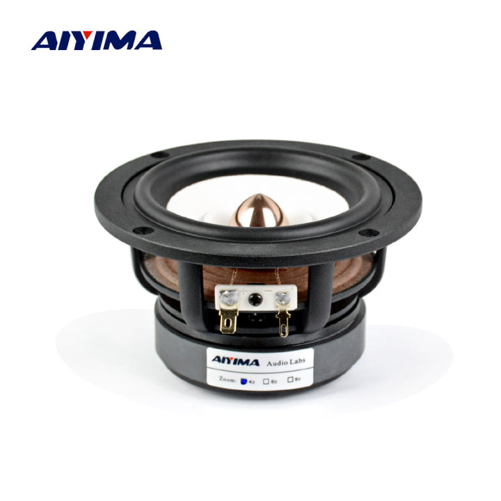 AIYIMA 1Pcs 4 Inch Full Range Speaker Driver 4 8Ohm 30W HIFI Treble