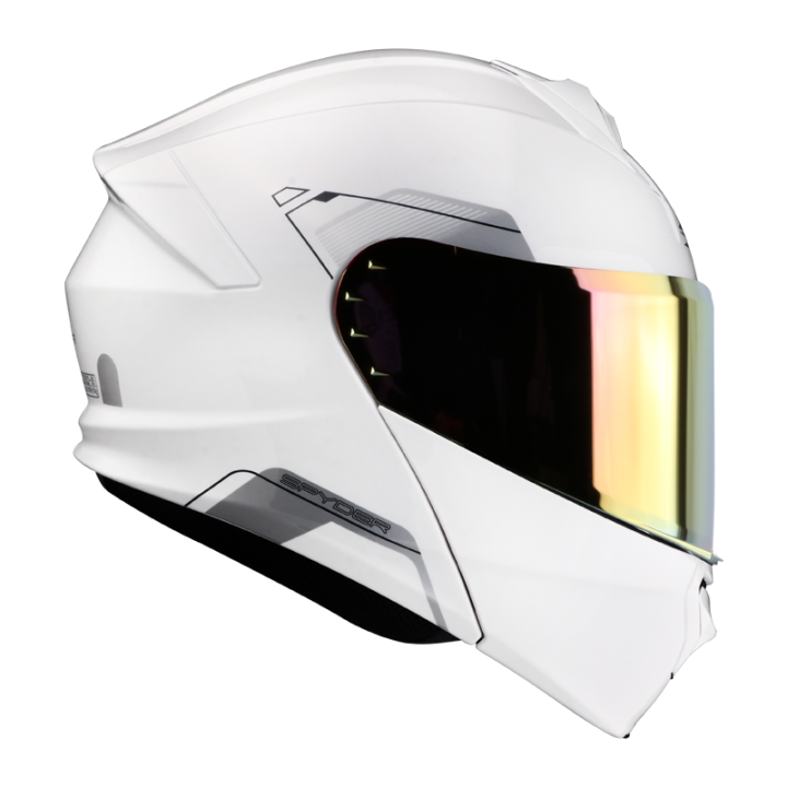 Spyder Force Pd S V Modular Helmet With Dual Visor Free Clear Visor