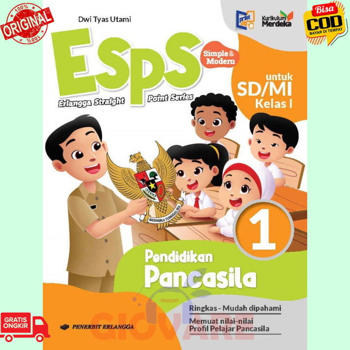 Buku Esps Pendidikan Pancasila Kelas Erlangga Kurikulum Merdeka