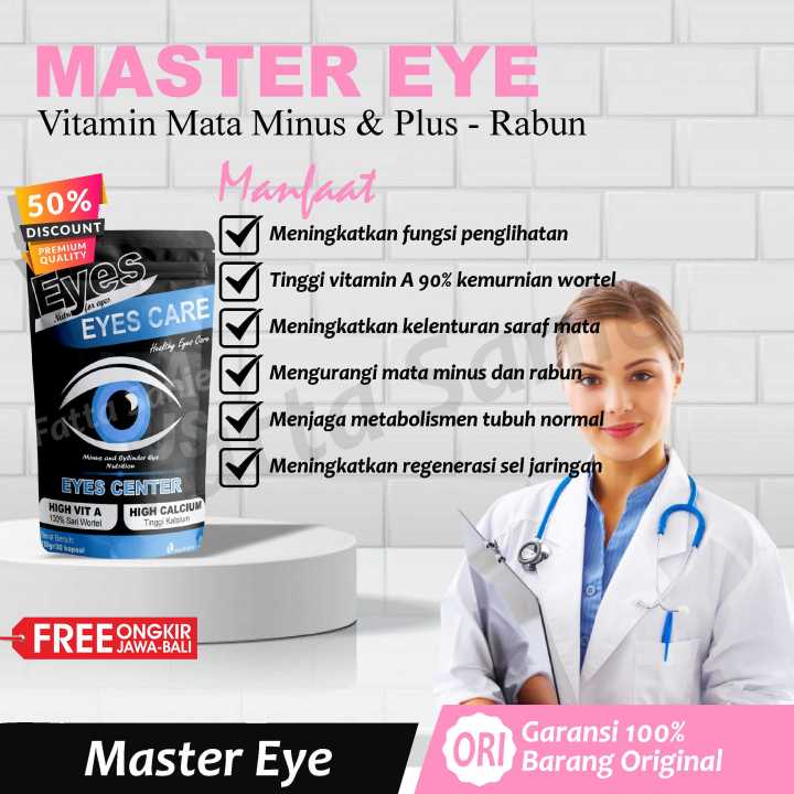 Mata Minus Master Eyes Center Vitamin Mata Minus Silinder Obat Mata