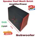 Paket Combo Speaker Subwoofer ADX EarthQuake 108 Double Coil Plus Box