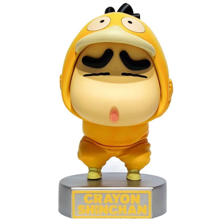 ANIME FAN Đồ chơi mô hình Mô hình Shin Chan bút chì màu Cos Psyduck Mô