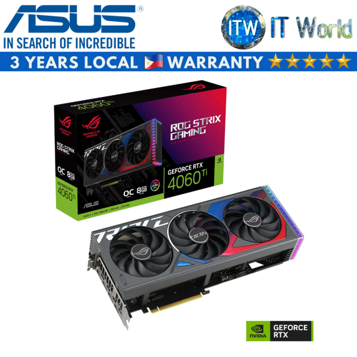 Asus Rog Strix Geforce Rtx Ti Gb Gddr Oc Graphic Card Rog Strix