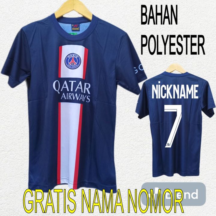 JERSEY BOLA PSG HOME 2022 2023 PAKAIAN OLAHRAGA PRIA JERSEY SEPAK