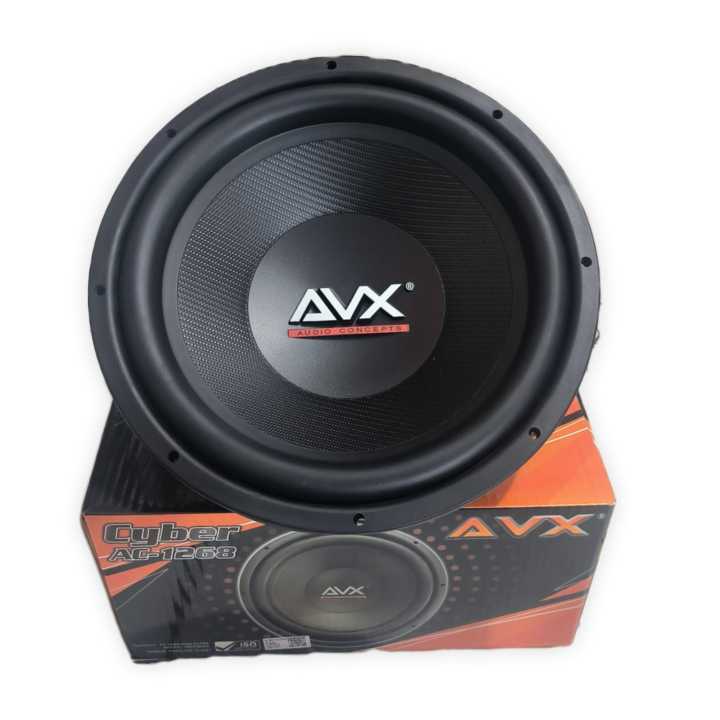 Subwoofer Avx Cyber Ac Double Voice Coil Lazada Indonesia