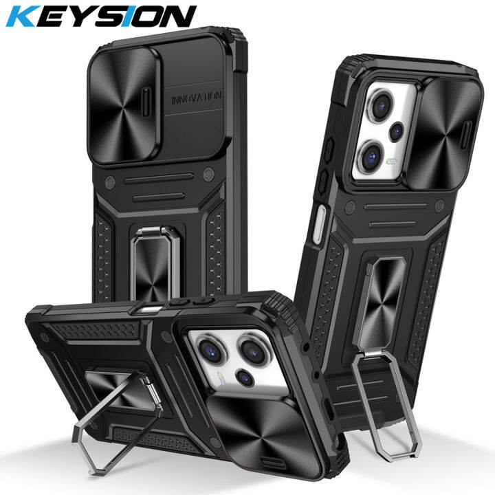 Keysion Shockproof Case For Xiaomi Poco X Pro G Slide Camera Lens