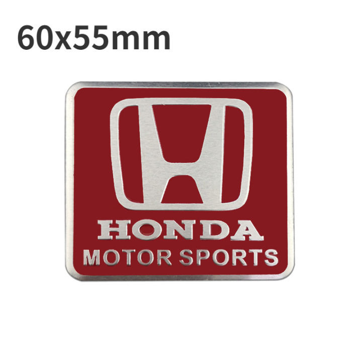 Aluminum Alloy Car Body Emblem Sticker For Honda Elysion Accord Crv