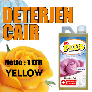 COD DETERJEN CAIR SOPLUS BLUE ROSE BERKUALITAS NETTO 1 LITER