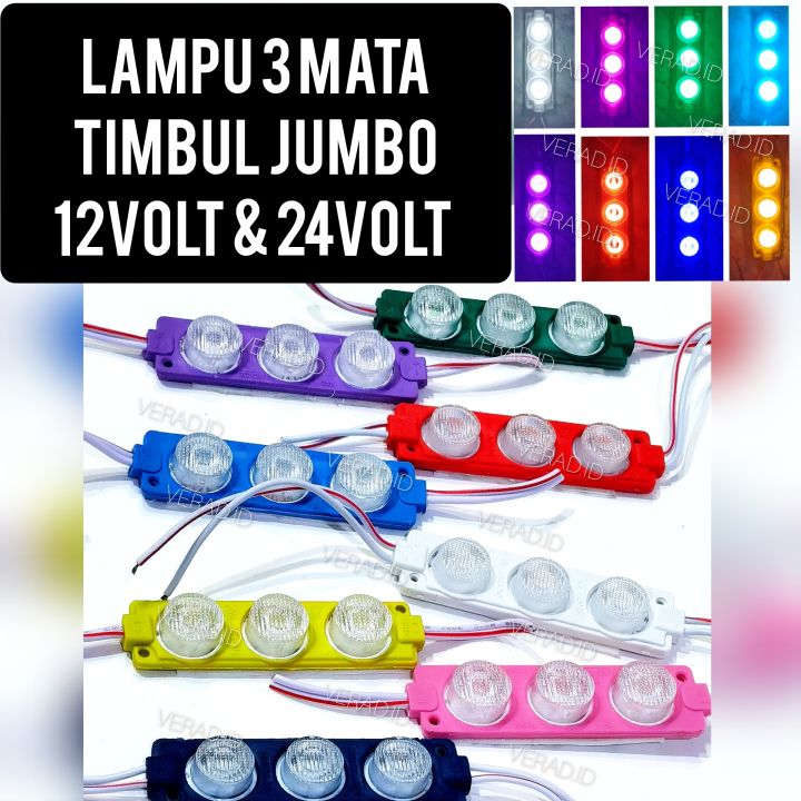 Lampu Led Mata Besar Kolong Bak Truk V V Volt Volt Lazada