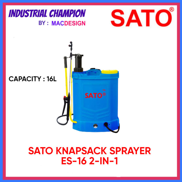 SATO KNAPSACK PRAYER ES 16 2in1 MACDESIGN HOME OFFICIAL SELLER