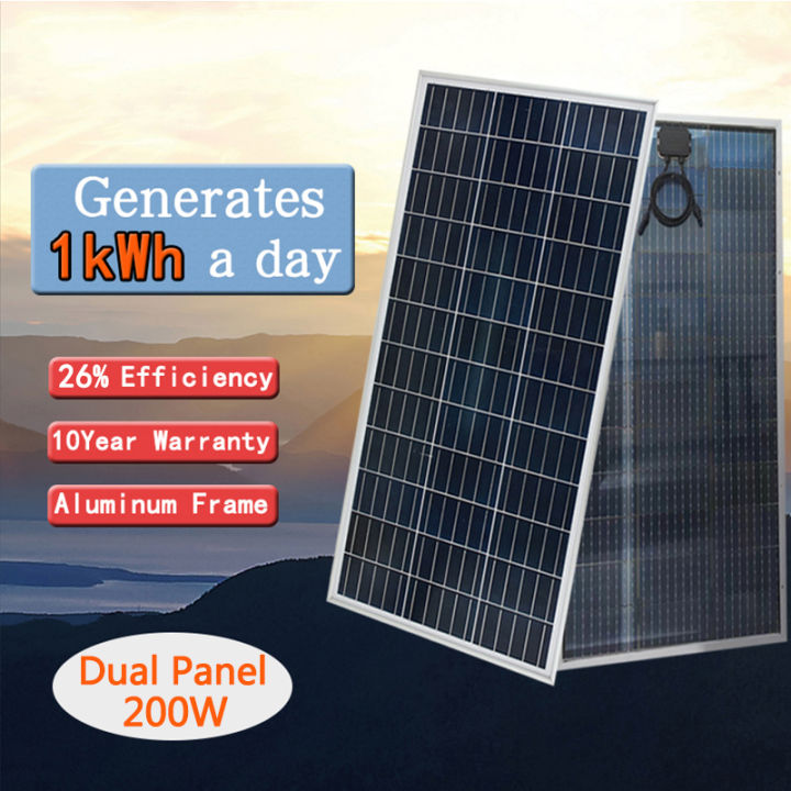 Bb Dual Glass W Solar Panel Monocrystalline Silicon Watts