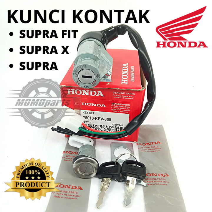 KUNCI KONTAK SET PLUS JOK MOTOR HONDA SUPRA LAMA SUPRA X SUPRA FIT