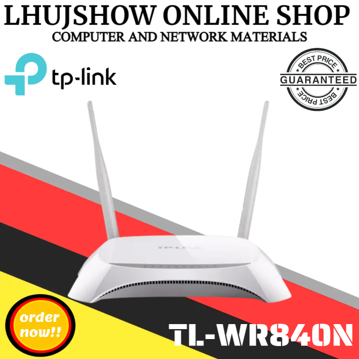 TP LINK TL WR840N 300Mbps Wireless N Speed Lazada PH