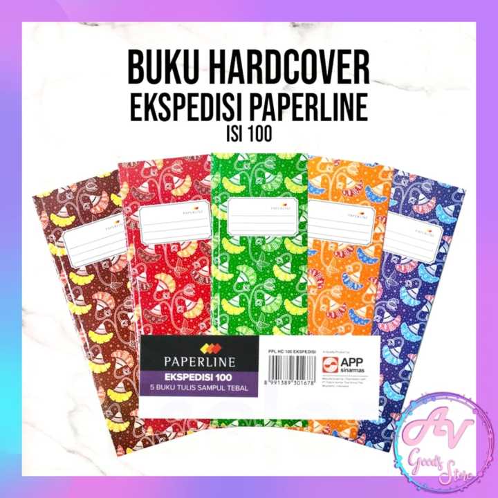 Buku Hardcover Expedisi Paperline Lembar Buku Tulis Hardcover