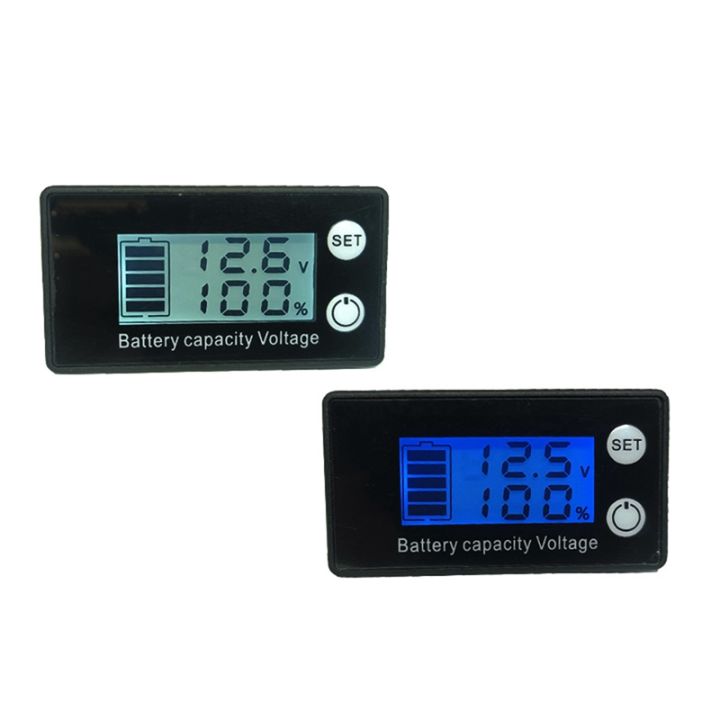 Battery Capacity Indicator Dc V Lead Acid Lithium Car Motorcycle